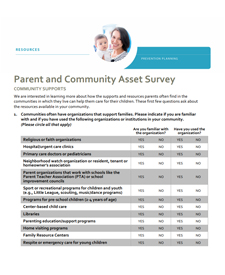 Parent and Community Asset Survey