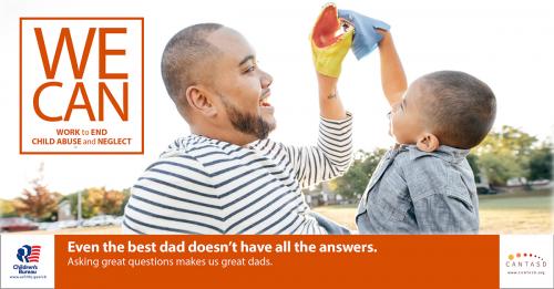 Even the best dad doesn't have all the answers.