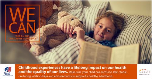 Childhood experiences have a lifelong impact on our health and the quality of our lives. 