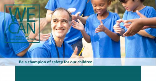 Be a champion of safety for our children.